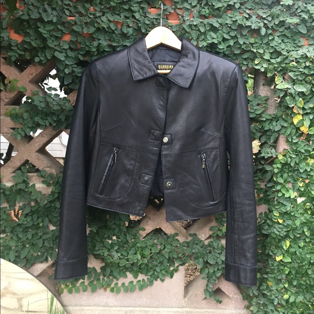 Vintage Geniune Leather Jacket